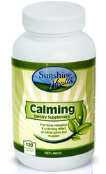 Sunshine Health Calming - Kosher for Passover 120 Vegetarian Capsules